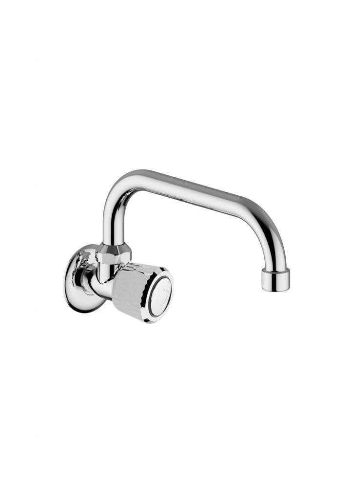ENNE 1/2″ joint tap, with U200 spout (packed in pairs) Ottone Meloda
